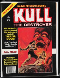 Marvel Preview #19 (1979) Kull