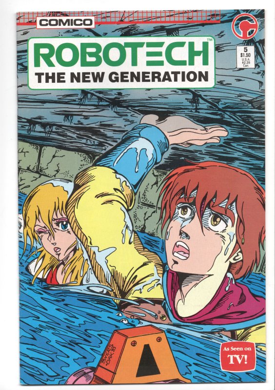 Robotech: The New Generation #5 (1986) Robotech