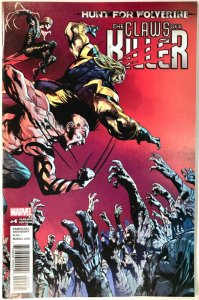 HUNT FOR WOLVERINE THE CLAWS OF A KILLER Comic # 4 - Variant Cover 2018 Marvel 