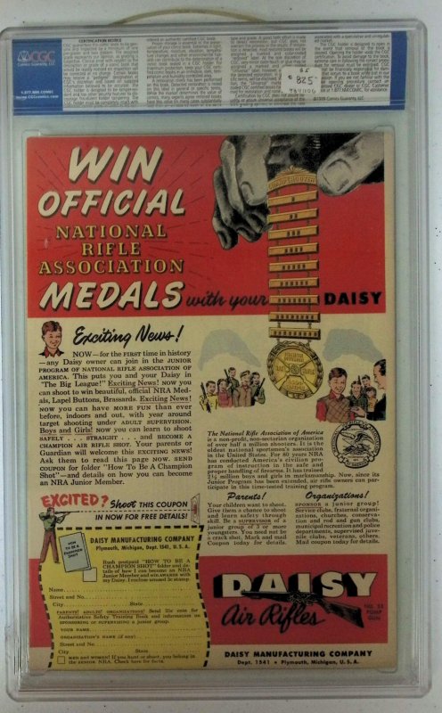 Strange Adventures #7 (1951) CGC 8.5 see description