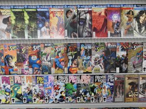 Huge Lot 200+ Comics W/ Wonder Woman, Alpha Flight, EC Reprints, +More Avg FN/VF