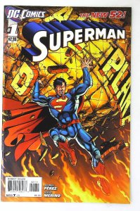 Superman (2011 series)  #1, NM- (Actual scan)