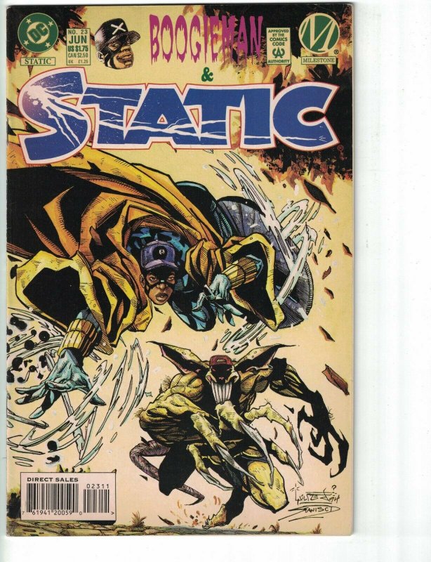 Static #23 VG; DC/Milestone | low grade comic - save on shipping - details insid