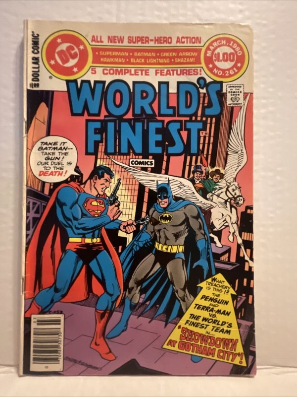 Worlds Finest Comics 261 Comic Books Bronze Age Dc Comics Superman Superhero Hipcomic 5914