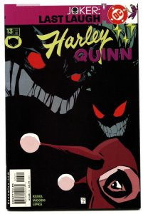 HARLEY QUINN #13 comic book-JOKER LAST LAUGH-2001-HIGH GRADE