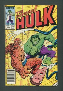 The Incredible Hulk #293  / 6.0 FN  / Newsstand  / March 1984