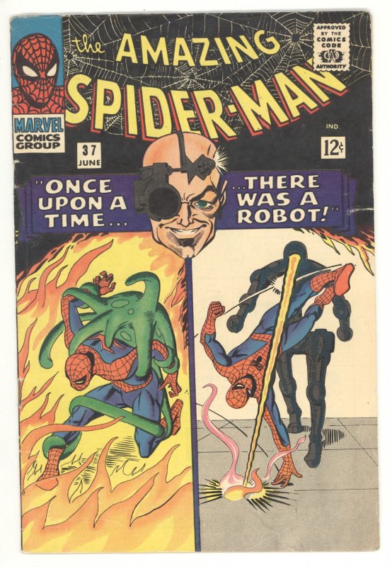 The Amazing Spider-Man #37 (1966) Stan Lee and Steve Ditko