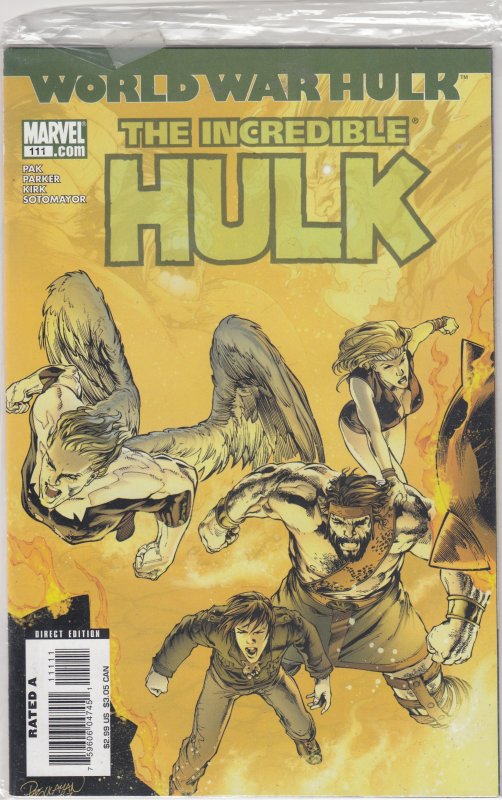 Incredible Hulk #111 (2007) WORLD WAR HULK