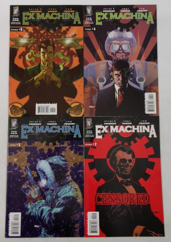 Ex Machina: State of Emergency #1-4 VF/NM complete story (#2-5) ; Wildstorm