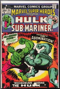 Marvel Super-Heroes #46 (1974) Hulk