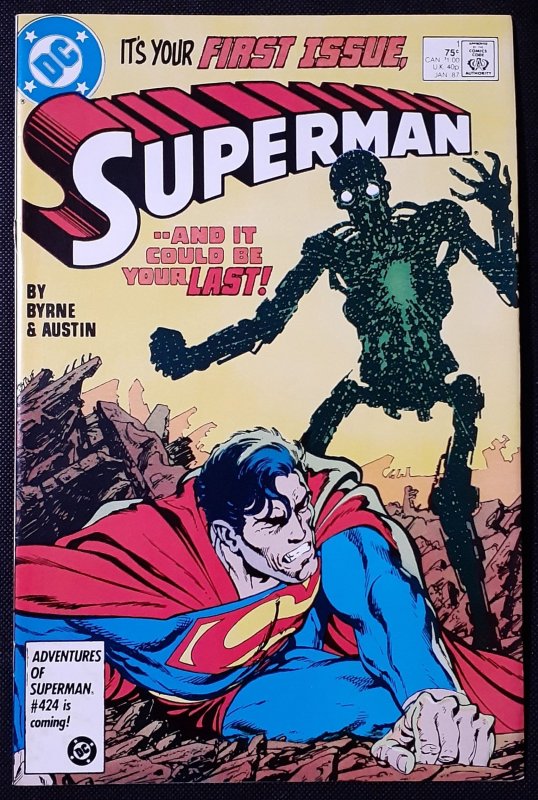 Superman #6 (1987) NM JOHN BYRNE