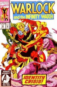 Warlock and the Infinity Watch #15, NM- (Stock photo)