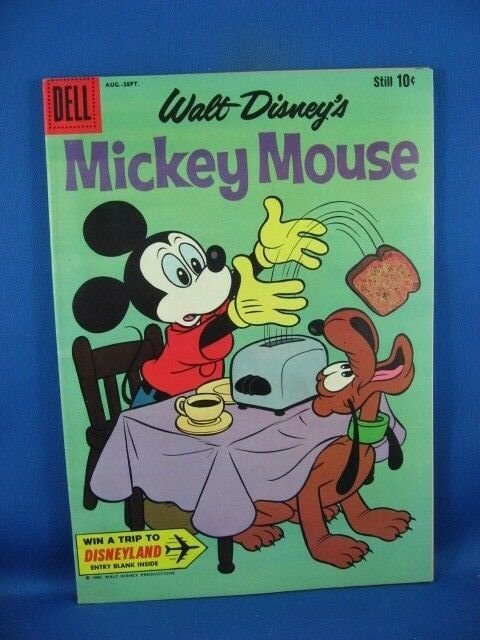 Mickey Mouse #73 (Aug-Sep 1960, Dell) VF+ Paul Murry