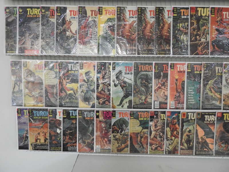 Huge Lot of 120 Comics W/ All Turok Son of Stone!!! Avg. FN