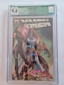 Uncanny X-men #1 - signed J Scott Campbell Cover - 2016 - CGC 9.6
