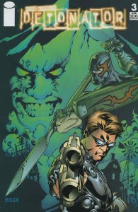 Detonator Mike baron's #3 Image Comics April Apr 2005 (VF+)