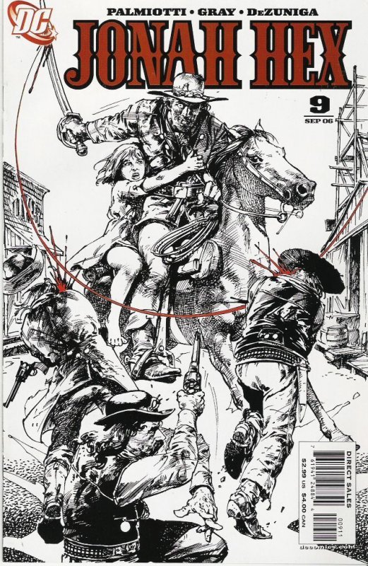 Jonah Hex #9 (2006)  NM to NM+  original owner