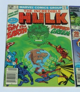 Lot/2 The Incredible Hulk King Size Annual 11,13 VF Comics Iron Man Spider-Man