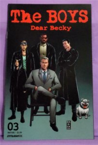 THE BOYS Dear Becky #1 - 8 Darick Robertson Regular Covers (Dynamite, 2020)! 725130290571