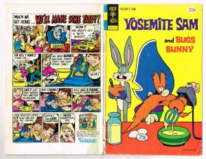 Yosemite Sam and Bugs Bunny #33 (1975)    Whitman   25cent Comic