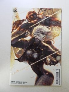 Deathstroke Inc. #4 Variant Cover (2022) NM condition