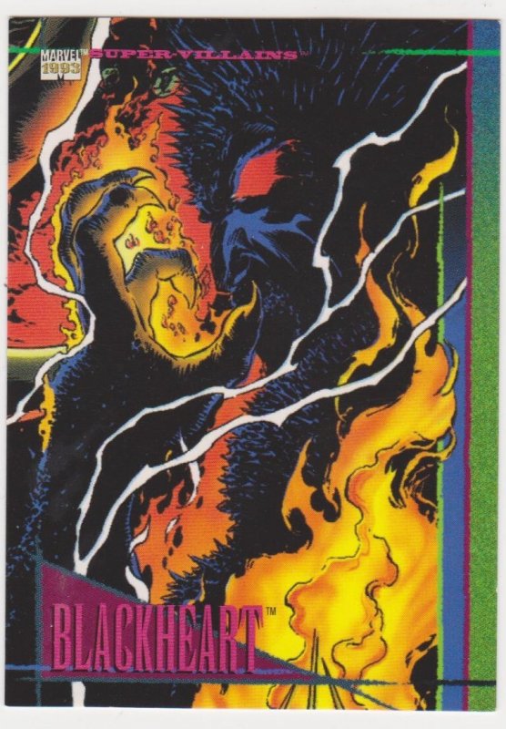 1993 Marvel Universe #51 Blackheart