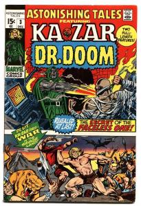 ASTONISHING TALES #3-Black Panther-DR. DOOM-WALLY WOOD comic book