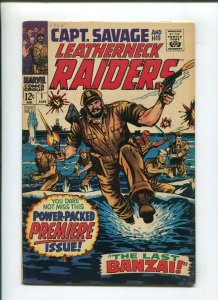 1968 CAPT SAVAGE & HIS LEATHERNECK RAIDERS #1 (7.0) THE LAST BANZAI