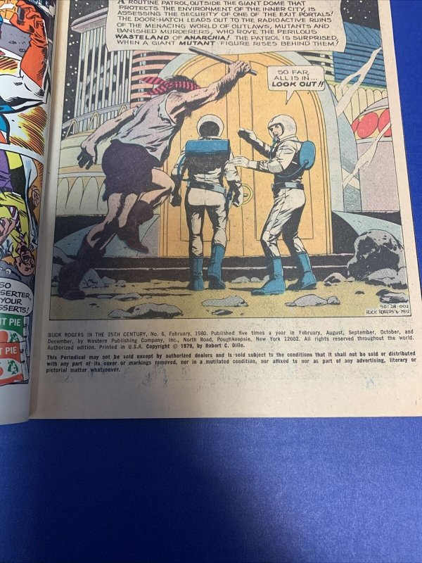 BUCK ROGERS #6                                    AMBUSHED IN ANARCHIA!! 1980 