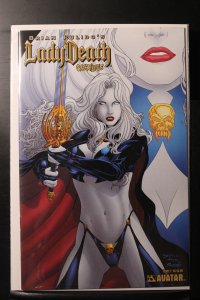 Brian Pulido's Lady Death: Sacrilege #2 Platinum Foil Variant (2007)