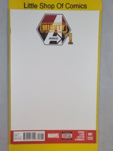 Mighty Avengers 2013 #1 Blank Sketch Variant  1st Monica as Spectrum MCU