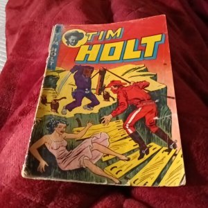 Tim Holt 35 ME 1953 GGA Negligee cover Last Golden Age tales of the Ghost Rider!