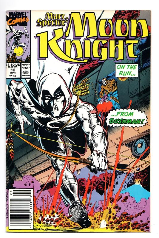 Marc Spector: Moon Knight #13 (Marvel, 1990) NM-