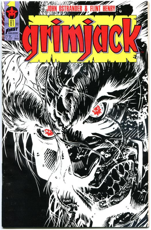 GRIM JACK #1 2 3 4 5 6 7 8 9 10-81,no 46, VF+, Tim Truman, TMNT, 1984, 80 issues