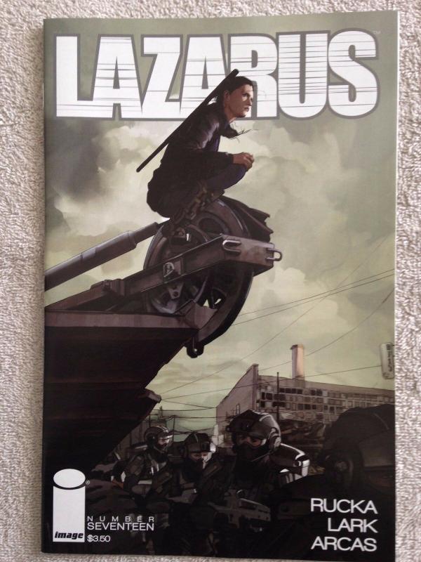 LAZARUS - Three (3) Issue Lot - #16, #17, #19 - by Rucka (Gotham Central)