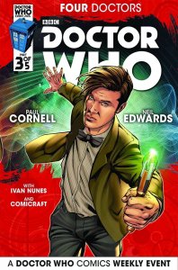 Doctor Who 2015 Four Doctors #3 (Reg Edwards) Titan Comics Comic Book