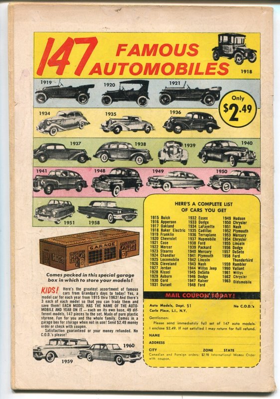 Archie's Pal Jughead #98  1963 - Archie  -G - Comic Book