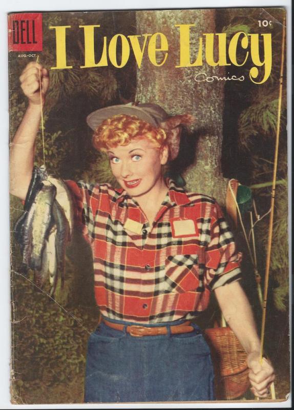 I Love Lucy #7 - Golden Age - August-Sept. 1955 (VG)