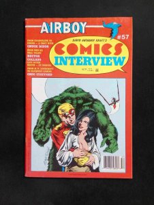 Comics Interview #57  Comics Interview Comics 1988 FN Newsstand