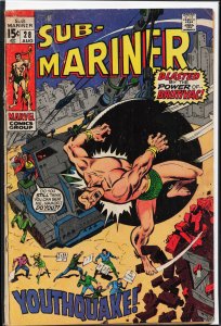 Sub-Mariner #28 (1970) Namor the Sub-Mariner