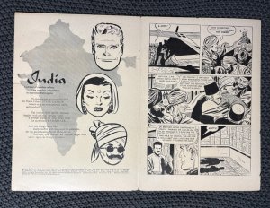 1954 Milton Caniff's STEVE CANYON #578 Dell Comic COVER ONLY VG 4.0