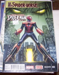 edge of Spider-verse # 3 aaron aikman morlun naamurah red eye