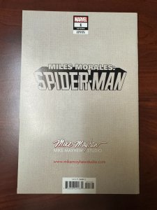 Miles Morales: Spider-Man #1 Mayhew Cover (2023) Signed by Mike Mayhew