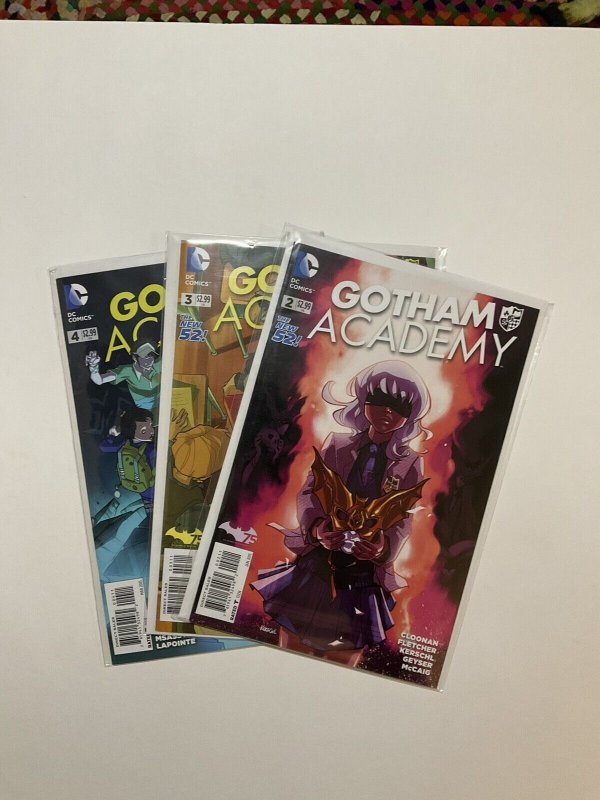 Gotham Academy 2 3 4 Lot run set Near Mint Nm DC Comics 