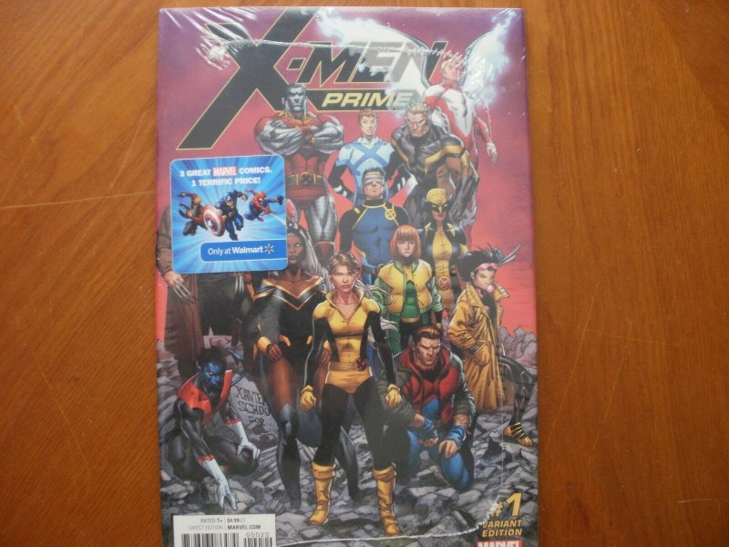 NEW Sealed Mint X-MEN PRIME Variant Edition Comic 3-Pack (SOLD OUT WALMART)