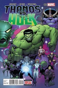 (2015) Jim Starlin Thanos Vs Hulk #1 2 3 4 complete set!