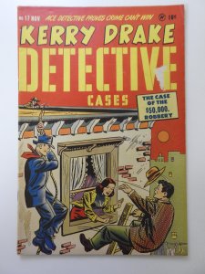 Kerry Drake Detective Cases #17 Solid VG Condition! Tape Pull Cover