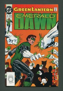 Green Lantern Emerald Dawn #4  / 9.2 NM- 9.4 NM  / March 1990