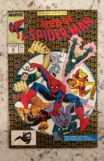 Web of Spider-Man #50 Direct Edition (1989)