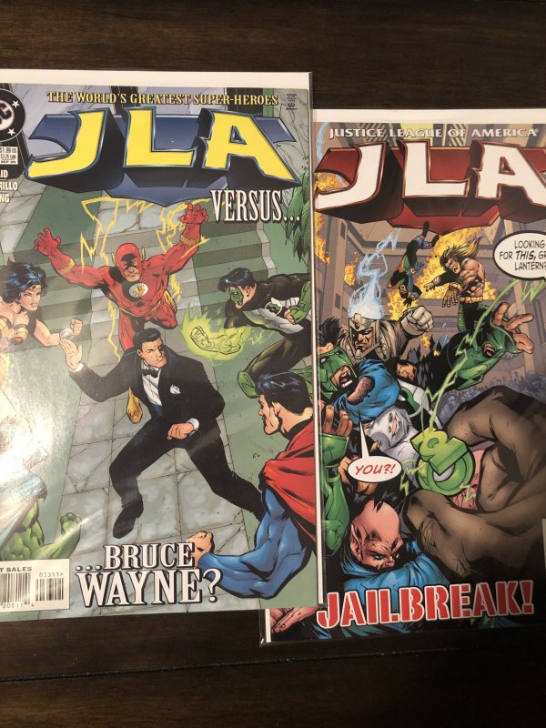 JLA 40 book collection